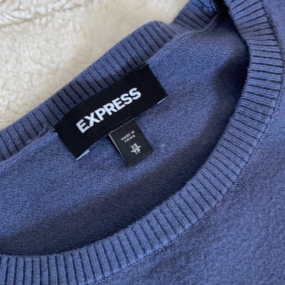 Express Cap-Sleeved Crewneck Sweater - Picture 3 of 4